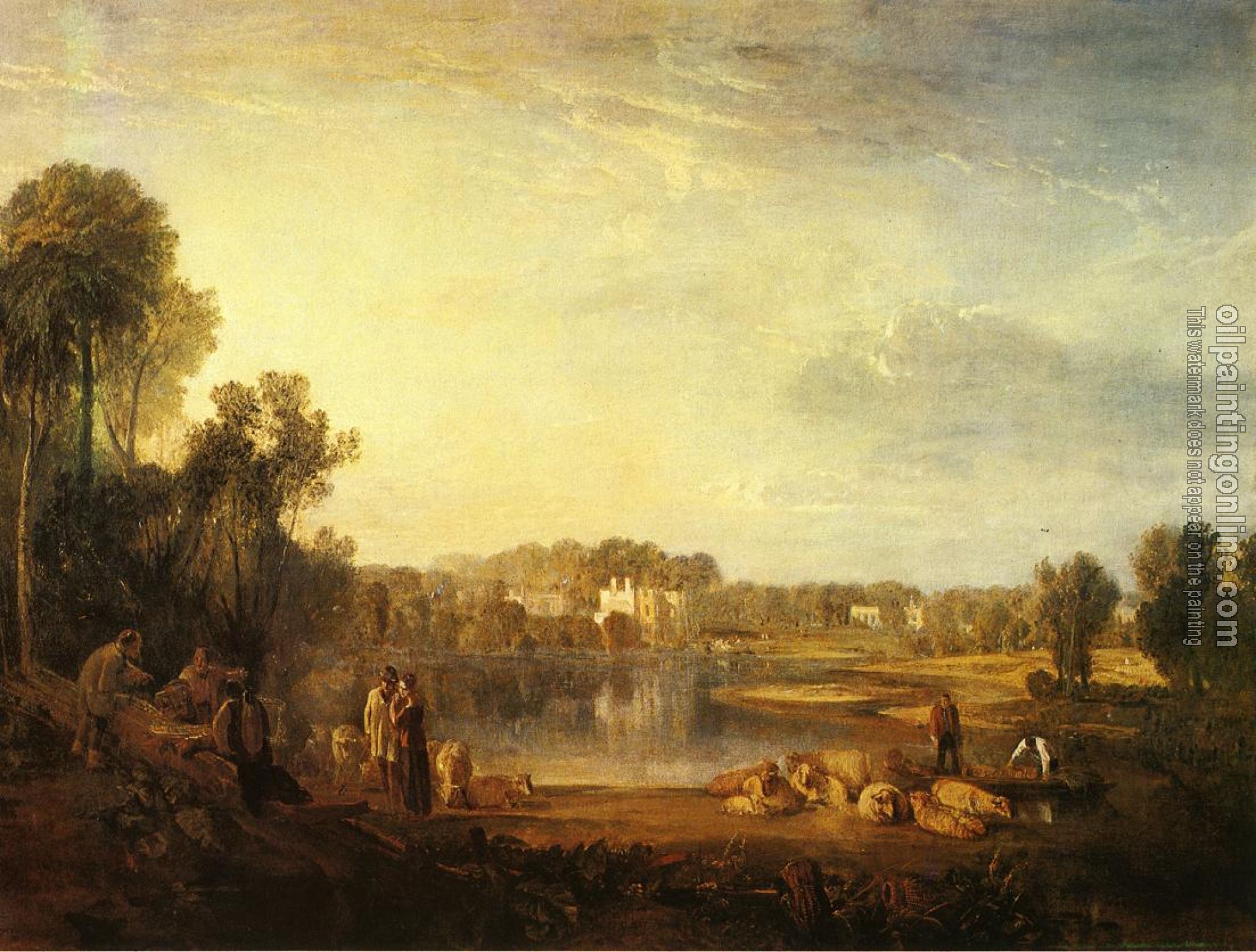 Turner, Joseph Mallord William - Pope's Villa, at Twickenham